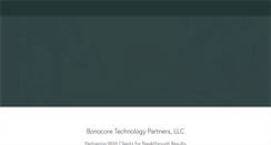 Desktop Screenshot of bonocore.com